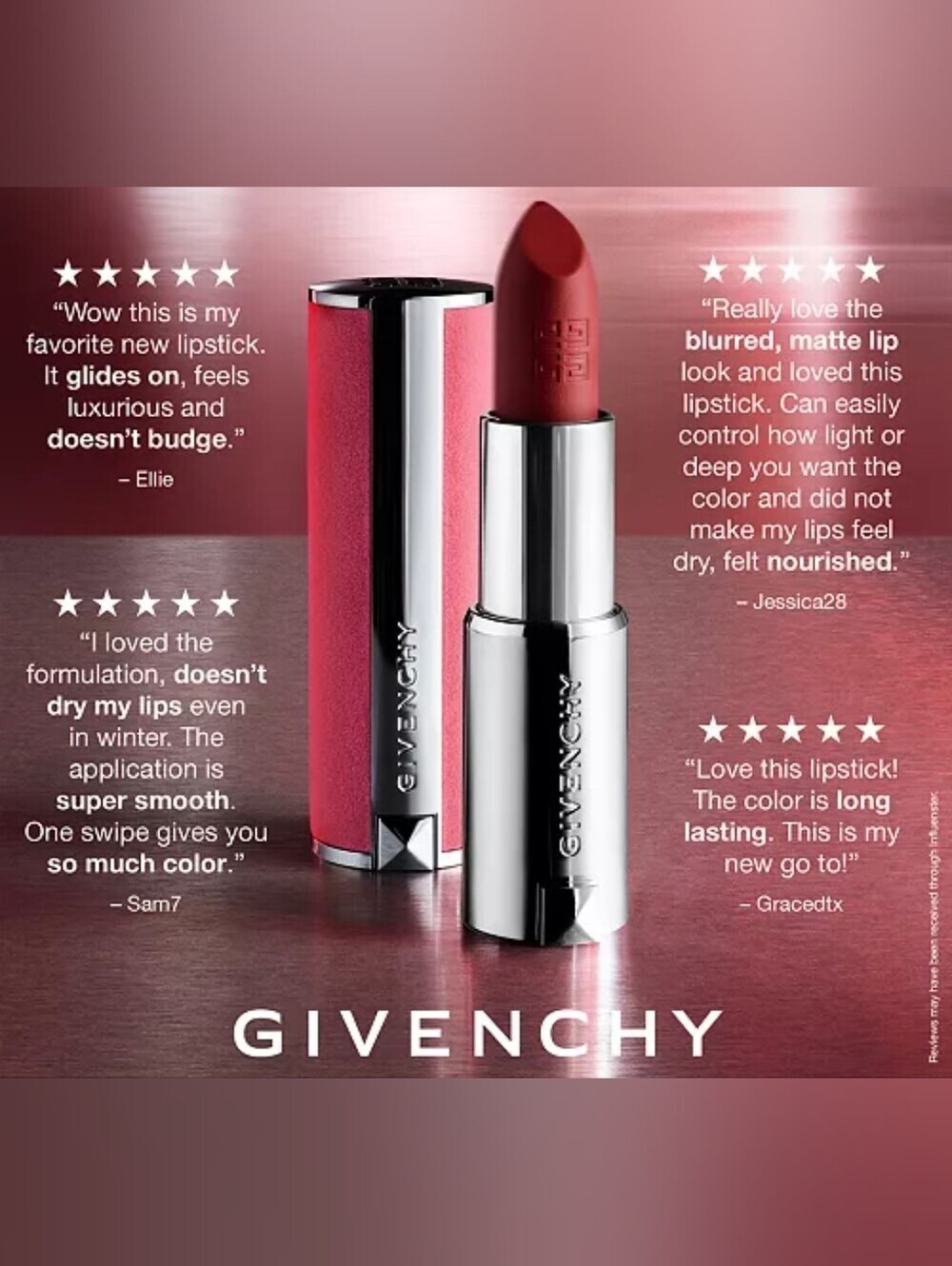 Givenchy Le Rouge Deep Velvet . - Picture 3 of 4